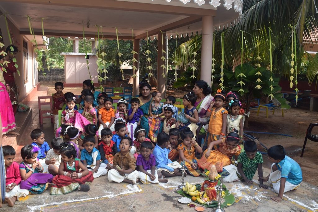 Thaipongal Festival of the Preschool Children